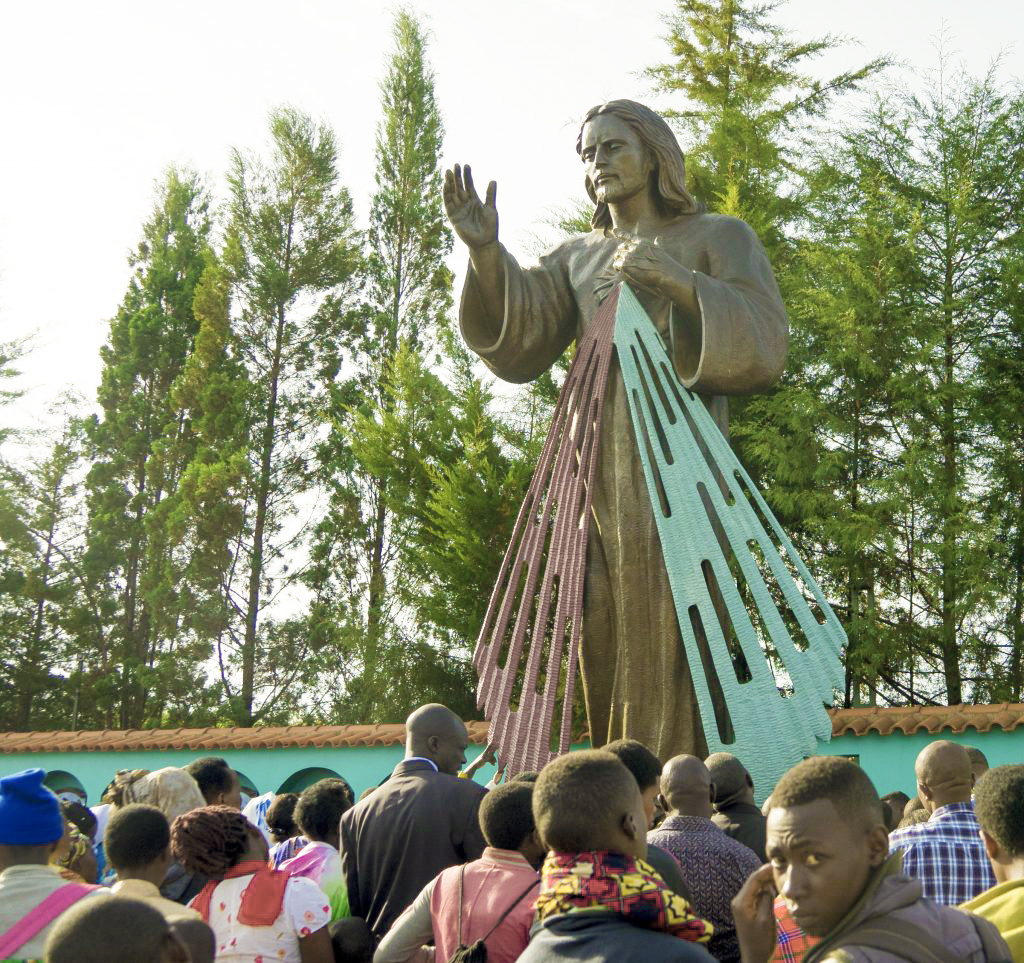 Kibeho | The Sculpture of Jesus of Mercy image